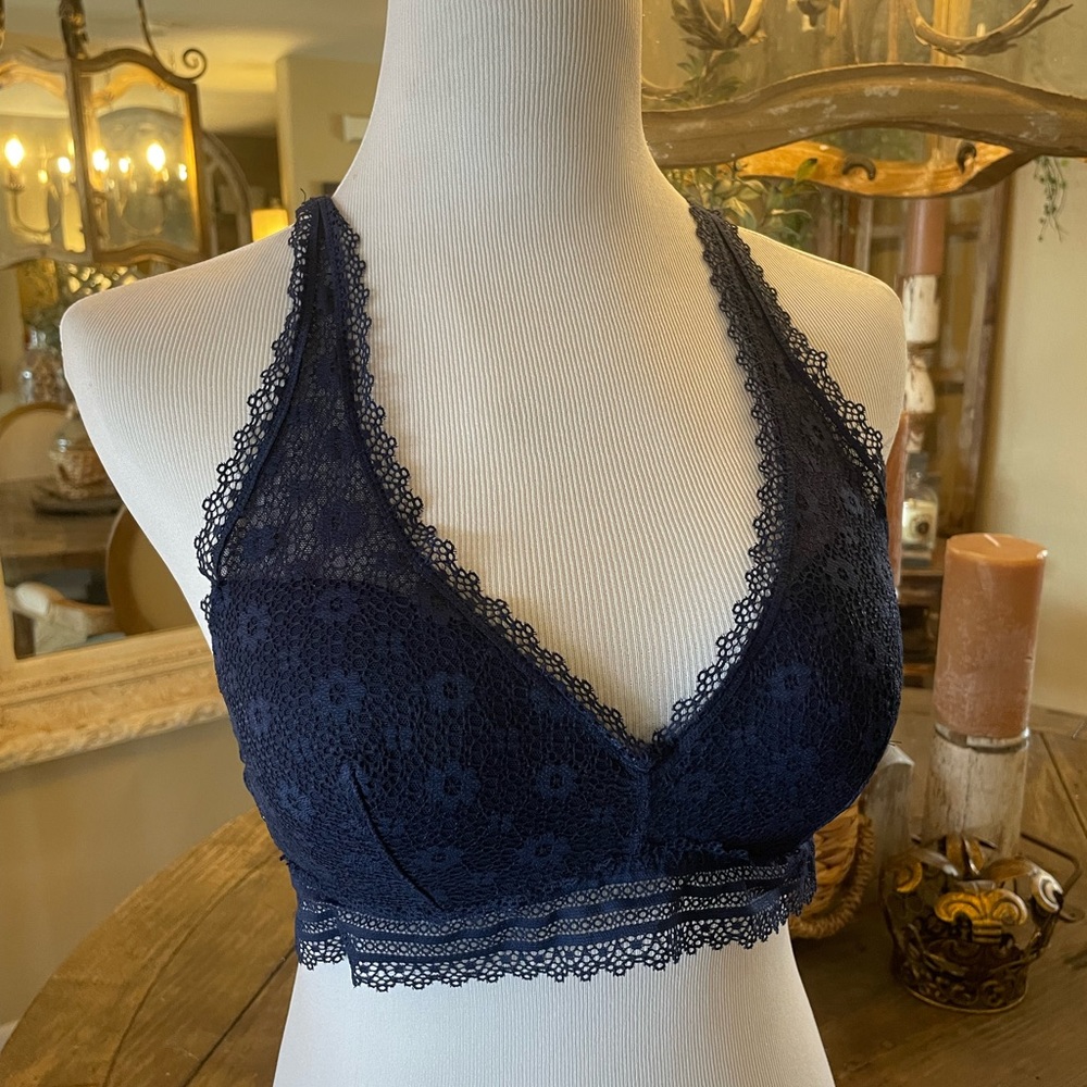 Victoria’s Secret Bralette Med Navy Blue 💙